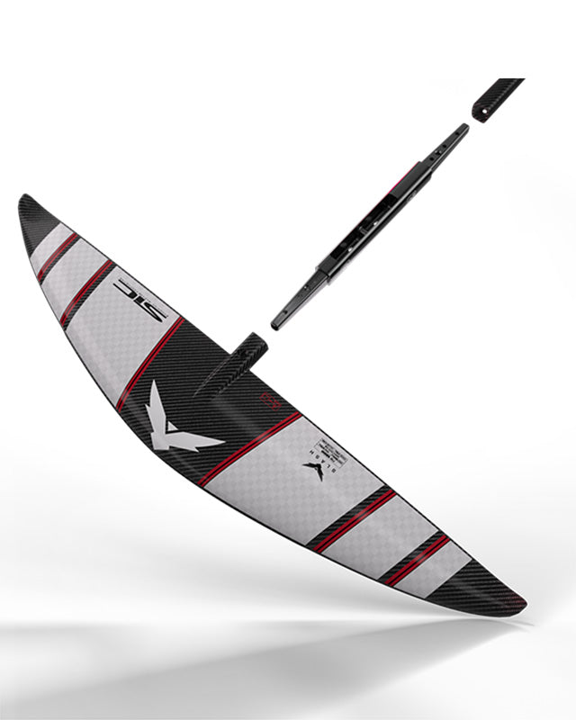 White, red and black front wing of the slash foil SIC MAUI