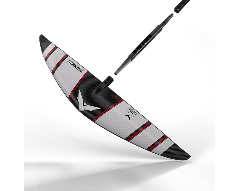 White, red and black front wing of the slash foil SIC MAUI