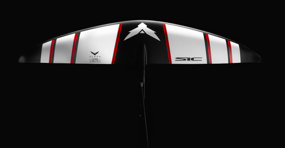 Black, red and white Front wing slash SIC MAUI